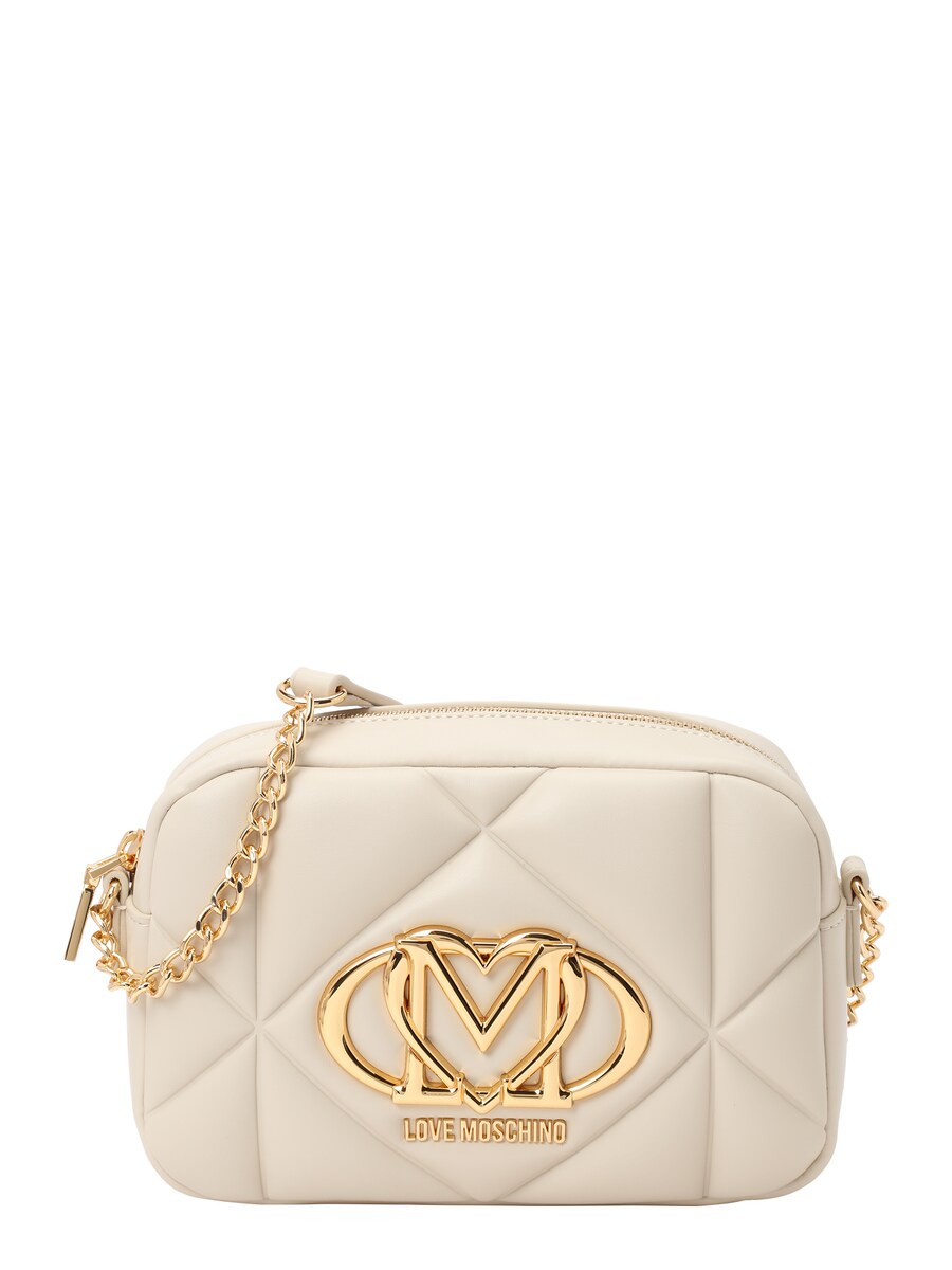 

Сумка через плечо Love Moschino Embossed Q, цвет Ivory