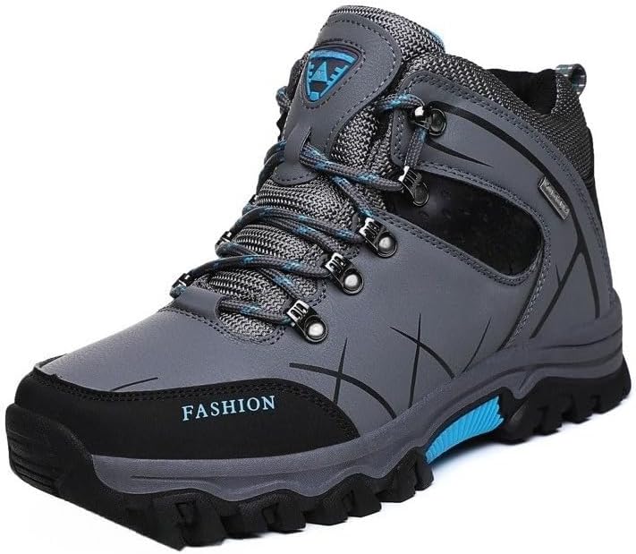 

Мужские водонепроницаемые походные ботинки, легкие, с нескользящей подошвой, низкие треккинговые кроссовки для походов, кемпинга, альпинизма и туризма Hhhchpm, серый