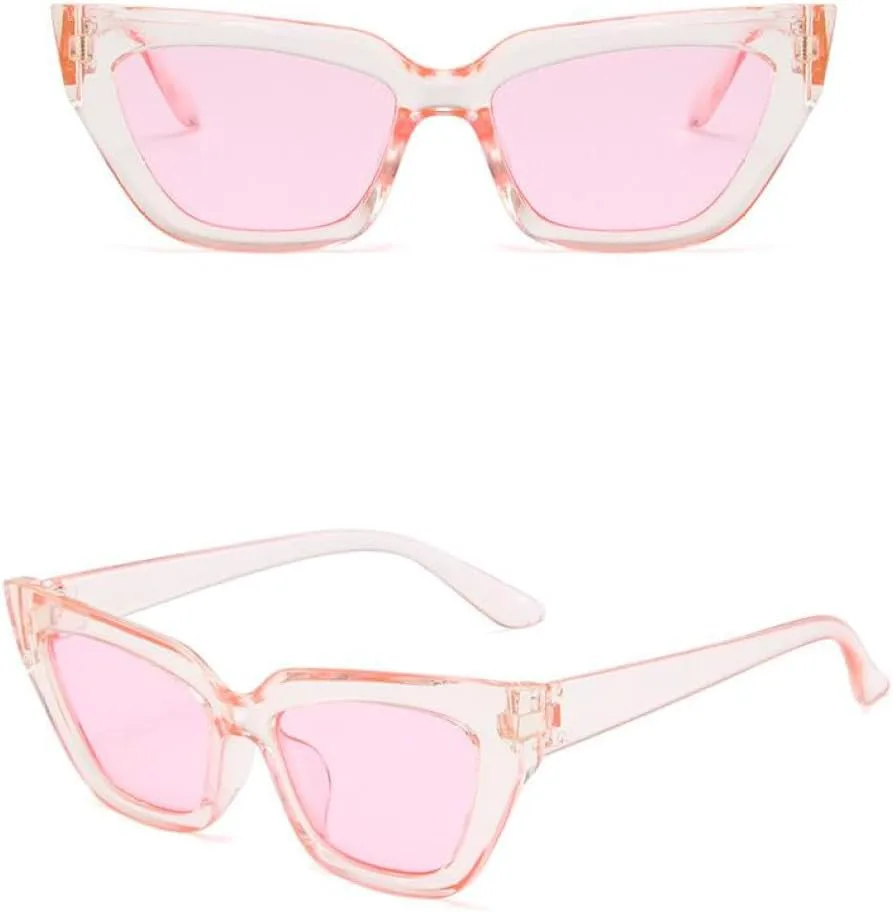 

Модные винтажные квадратные солнцезащитные очки для женщин в стиле ретро «кошачий глаз», маленькая оправа, солнцезащитные очки для путешествий generic, C06