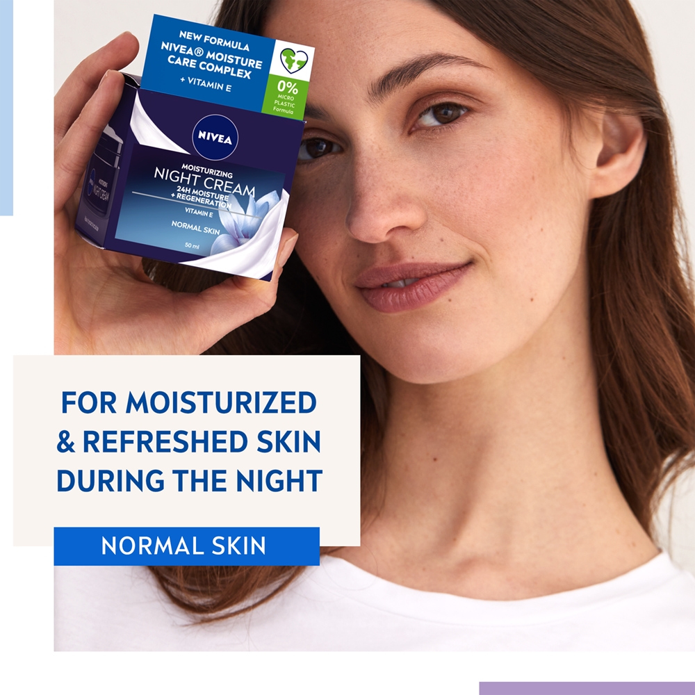 Крем для лица SPF NIVEA Ночной восстанавливающий увлажняющий 24 часа — фото 3