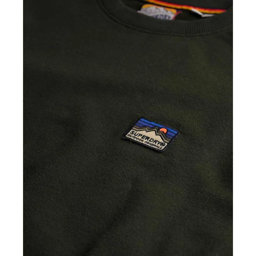 Толстовка Superdry Great Outdoors Emb Relaxed Fit, зеленый — фото 2