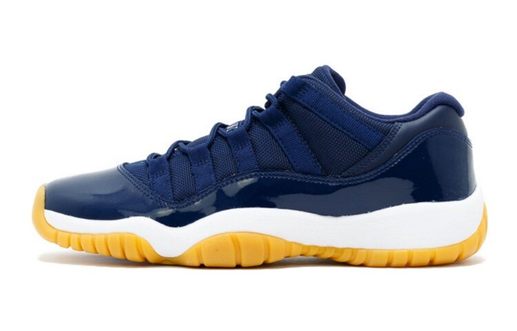

Кроссовки Jordan Air Jordan 11 Vintage Basketball, темно-синий/белый/желтый