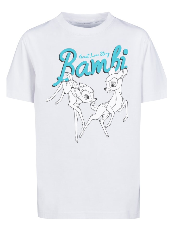 

Футболка F4NT4STIC Bambi Great Love Story, белый