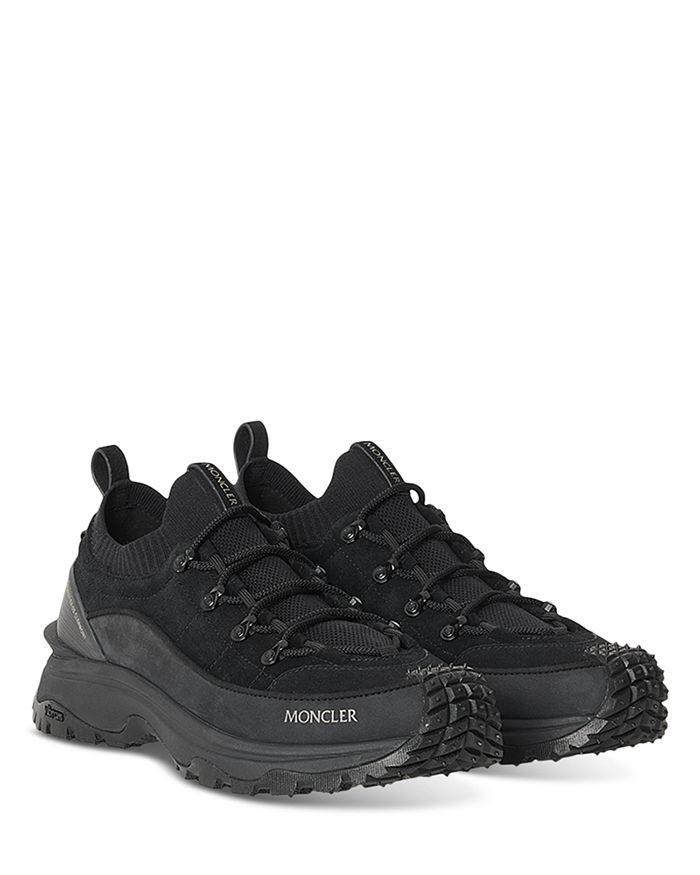 

Мужские кроссовки Trailgrip Lite3 на шнуровке с низким верхом Moncler, черный