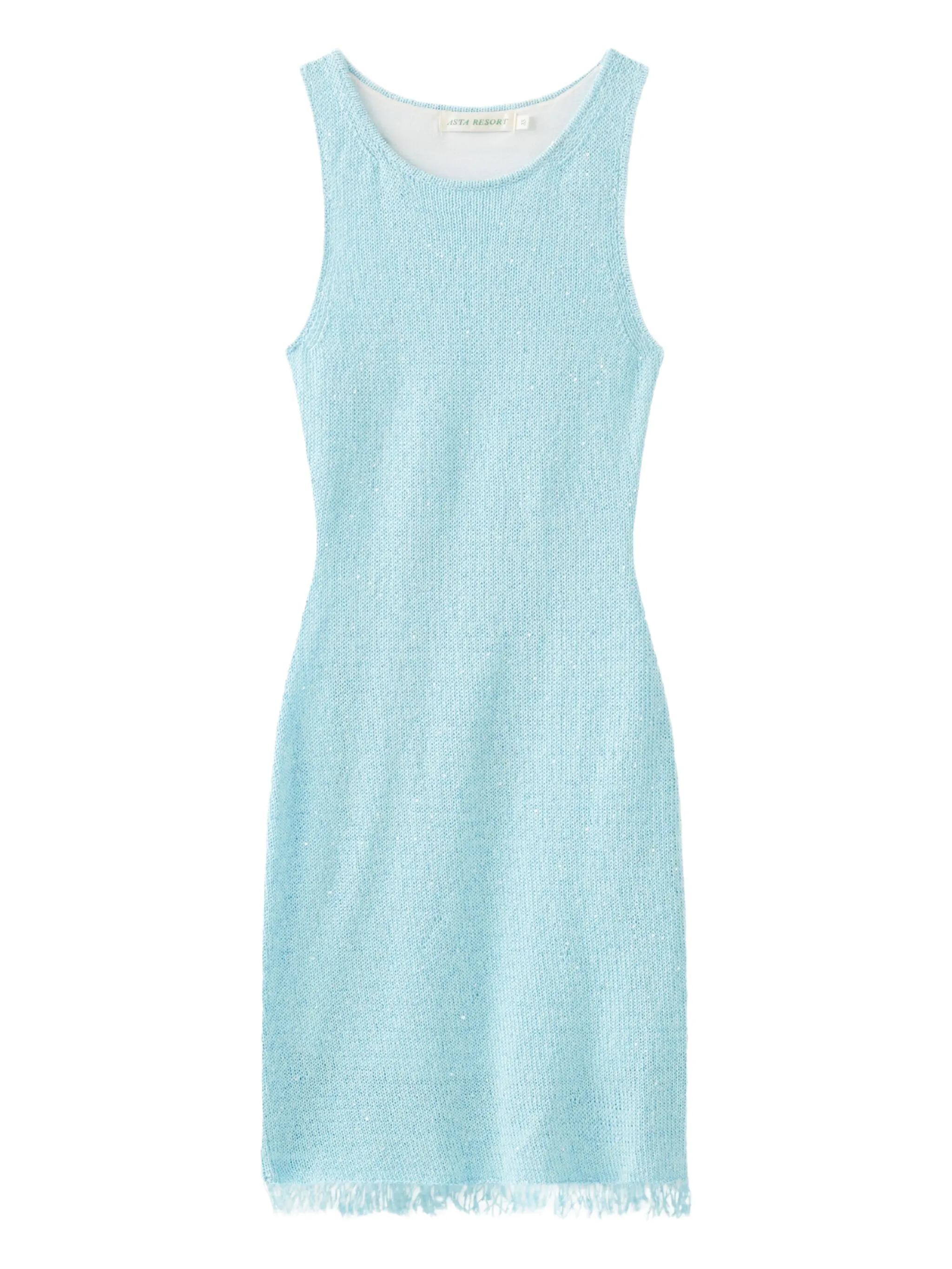 

Мини-платье Натальи с бахромой Asta Resort, синий