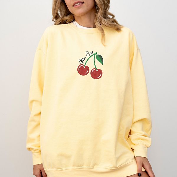 

Вышитый свитшот mon cherie с вишенками Simply Sage Market, Butter, Зеленый, Вышитый свитшот mon cherie с вишенками Simply Sage Market, Butter