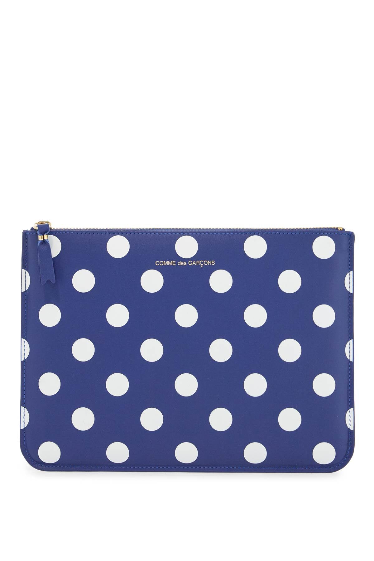 

Мужской кошелек Comme Des Garcons в горошек COMME DES GARCONS WALLET, синий