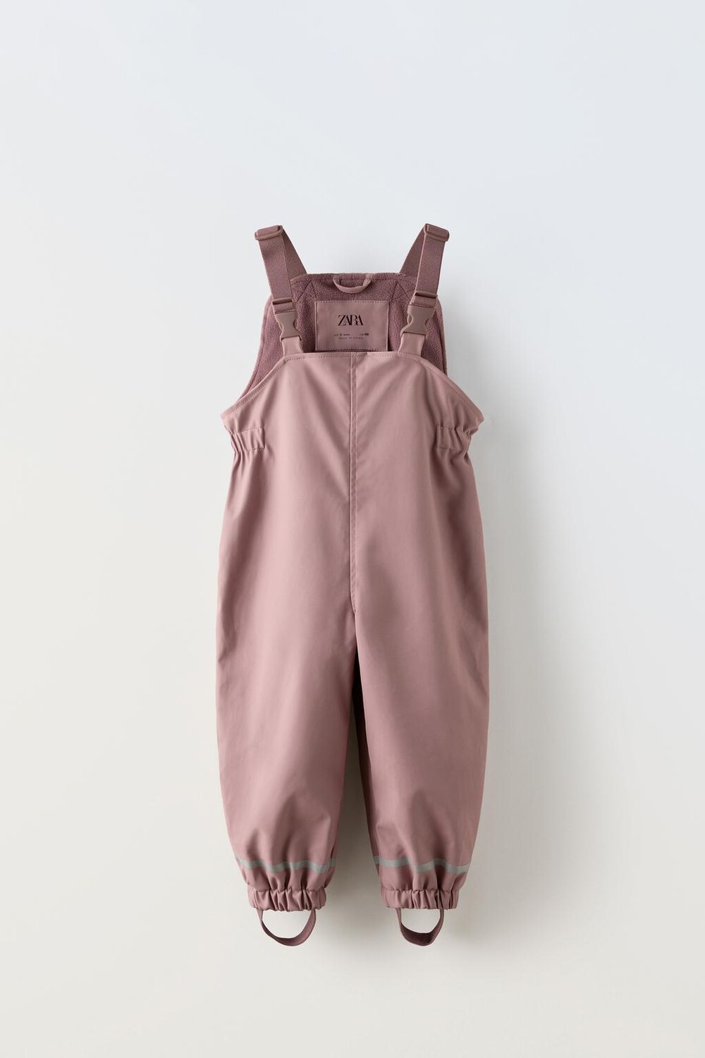

Прорезиненные комбинезоны с лунным принтом ZARA, розовый