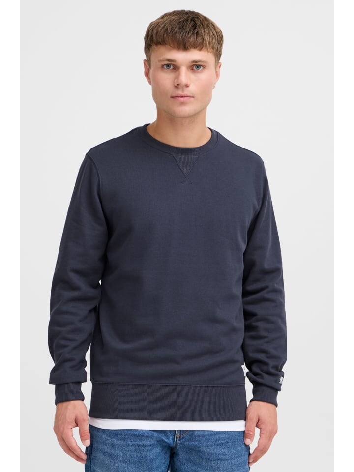

Толстовка !SOLID Rundhalspullover SDCHAD 21301307ME moderner Sweater, синий