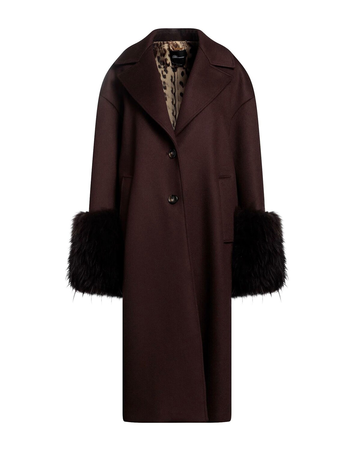 

Пальто Blumarine, темно-коричневый