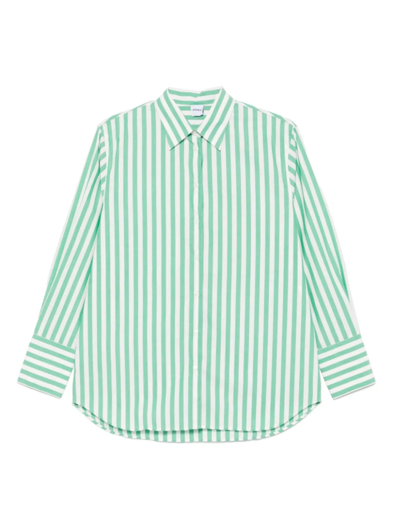 

Хлопковая рубашка ASPESI, зеленый
