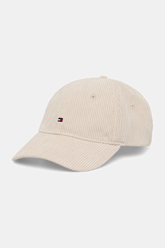

Кепка из вельвета с козырьком Tommy Hilfiger, бежевый