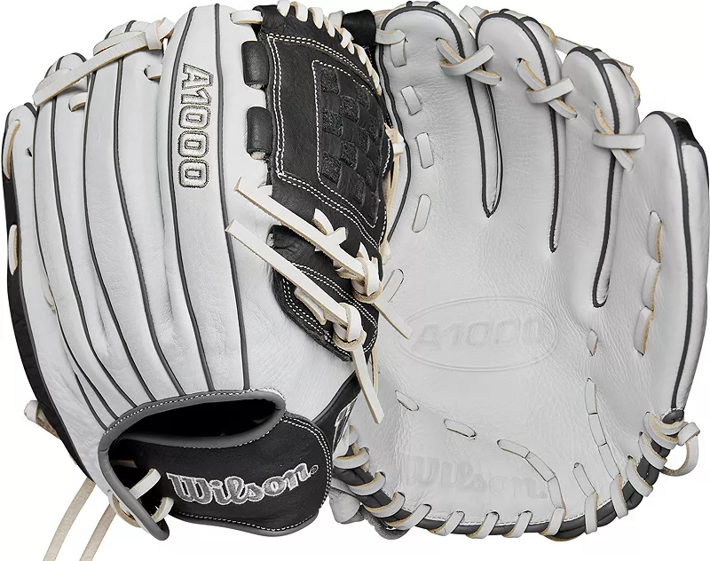 

Wilson 12-дюймовые перчатки Fastpitch серии P12 A1000, серый/черный