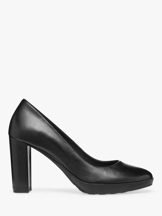 

Туфли-лодочки Geox Walk Pleasure High Heel Leather, черный