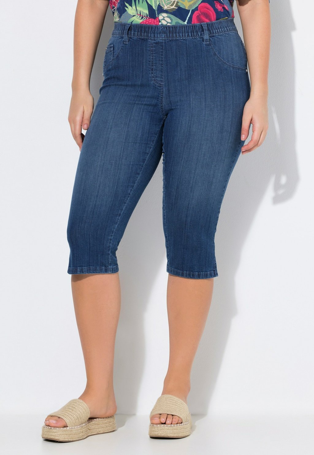 

Джинсовые шорты Ulla Popken, цвет Blue Denim