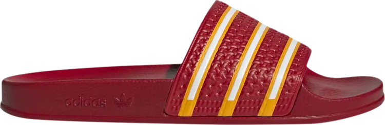 

Кроссовки Adilette Slide 'Team Power Red College Gold', красный, Серый, Кроссовки Adilette Slide 'Team Power Red College Gold', красный