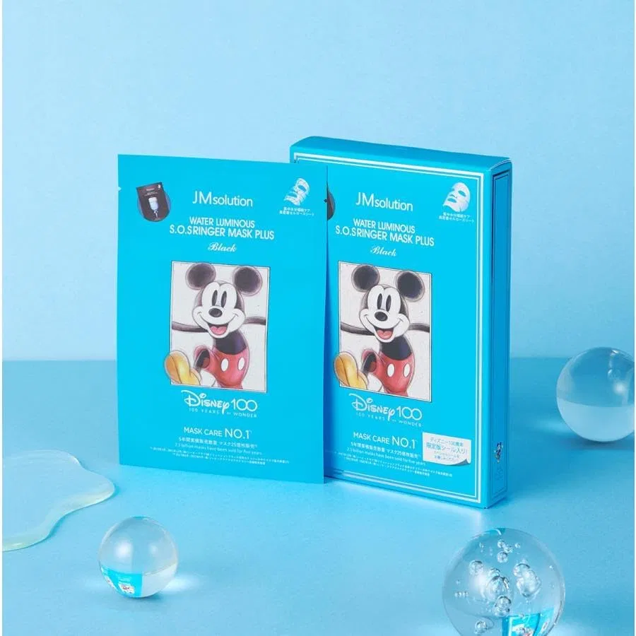 Тканевая маска Seven Este — Disney100 Water Luminous S.O.S. Ringer Sheet Mask Plus с гиалуроновой кислотой — фото 3