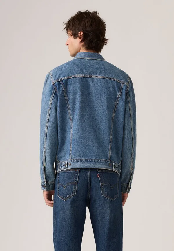 Джинсовая куртка дальнобойщика Levi'S, Washed Away — фото 3