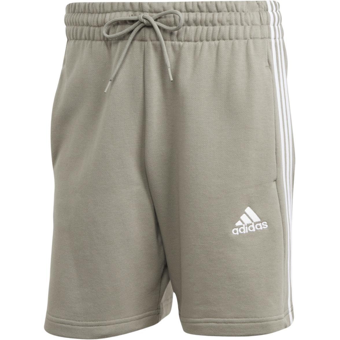 

Повседневные шорты мужские серые/белые Adidas, серый
