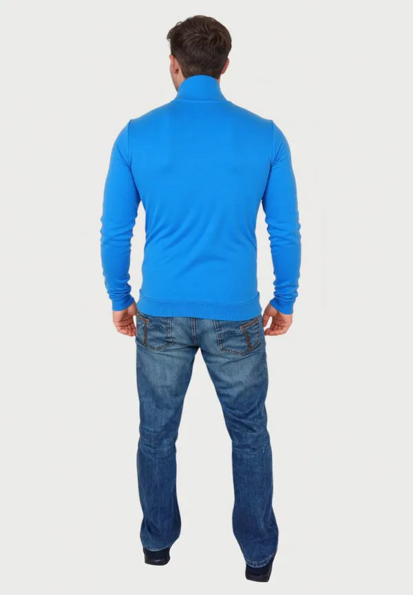 Толстовка с застежкой-молнией до середины груди U.S. Polo Assn., Blau — фото 3