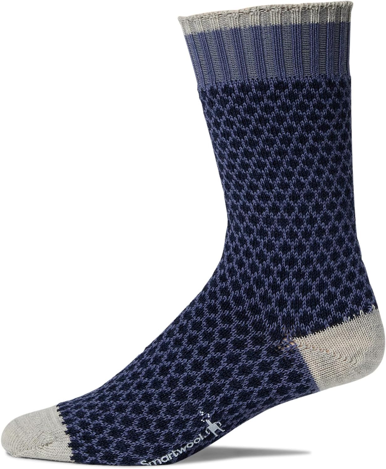 

Носки Smartwool Everyday Popcorn Polka Dot Crew Socks, цвет Nightfall Blue