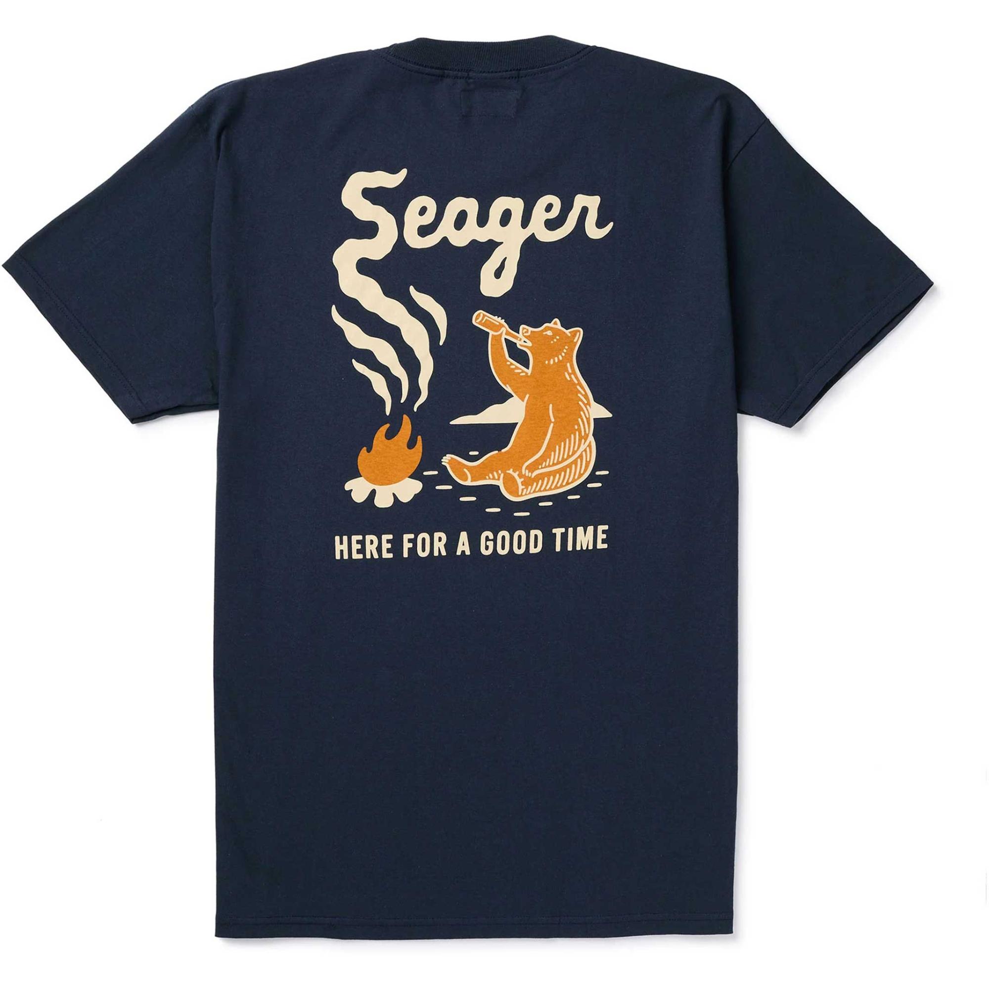 

Мужская футболка Smokey Seager, Navy, Серый, Мужская футболка Smokey Seager, Navy