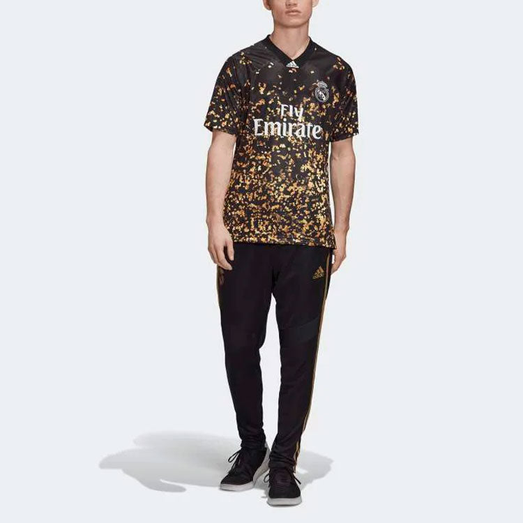 Джерси Men's adidas x EASPORTS Crossover 19-20 Season Casual Sports Full Print Short Sleeve Soccer/Football Jersey Black — фото 4
