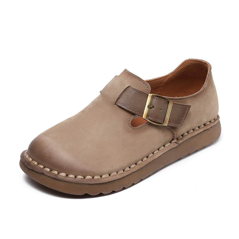 Devanro Женские повседневные туфли-лодочки светло-бежевые, цвет Light Khaki