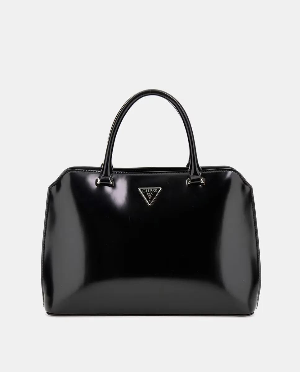 

Сумка с отделкой из лакированной кожи на молнии Guess, чёрный, Черный, Сумка с отделкой из лакированной кожи на молнии Guess, чёрный