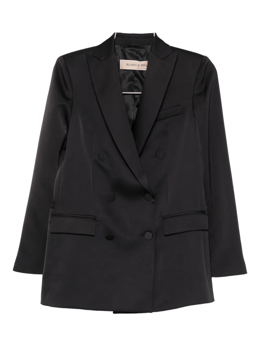 

Двубортный пиджак Blanca Vita, черный