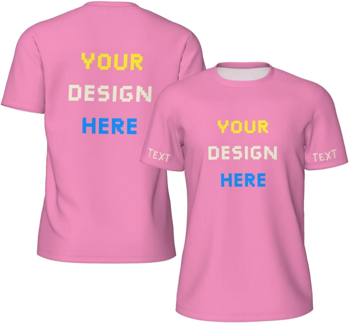 

Футболка Custom с логотипом спереди и сзади