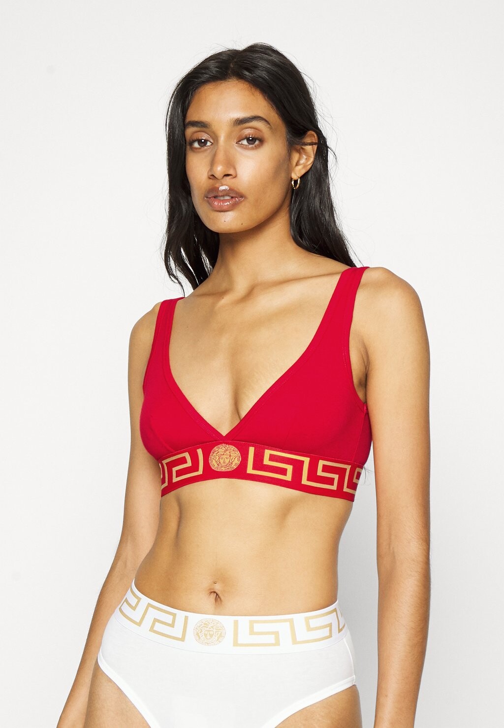 

Бюстгальтер треугольные Underwear Topeka Stretch Versace, красный