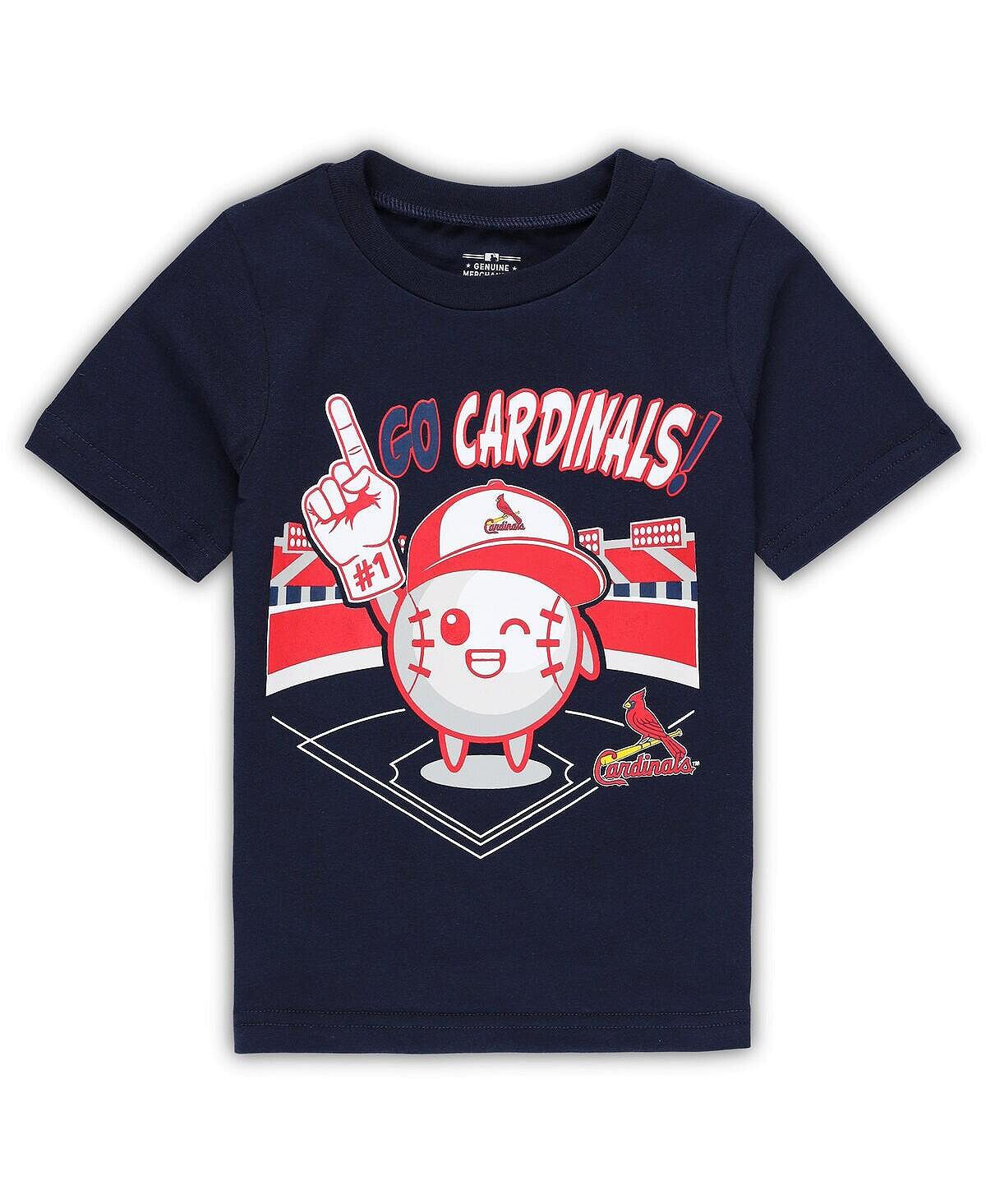 

Темно-синяя футболка для мальчиков и девочек St. Louis Cardinals Ball Boy для малышей Outerstuff, Синий, Темно-синяя футболка для мальчиков и девочек St. Louis Cardinals Ball Boy для малышей Outerstuff