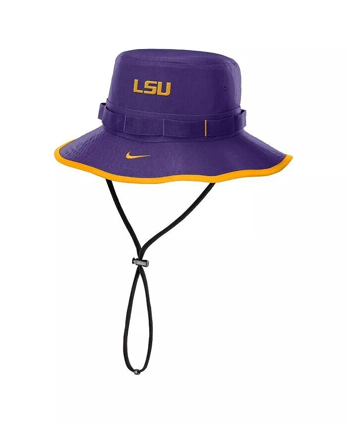 

Мужская фиолетовая панама-ведро LSU Tigers 2024/25 On-Field Apex Performance Boonie Nike, фиолетовый