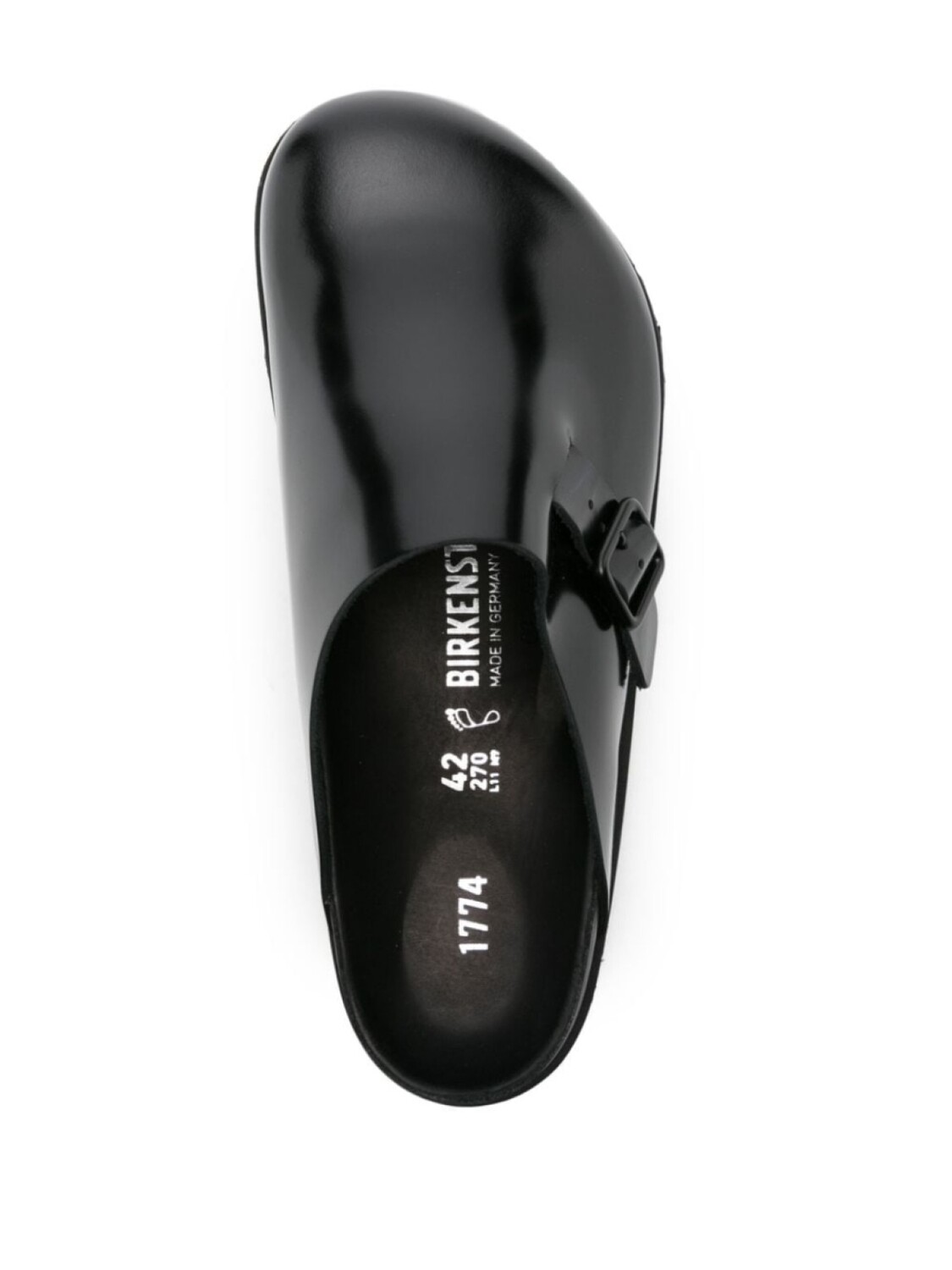 Мюли Birkenstock 33 Dougal Leather, черный — фото 4