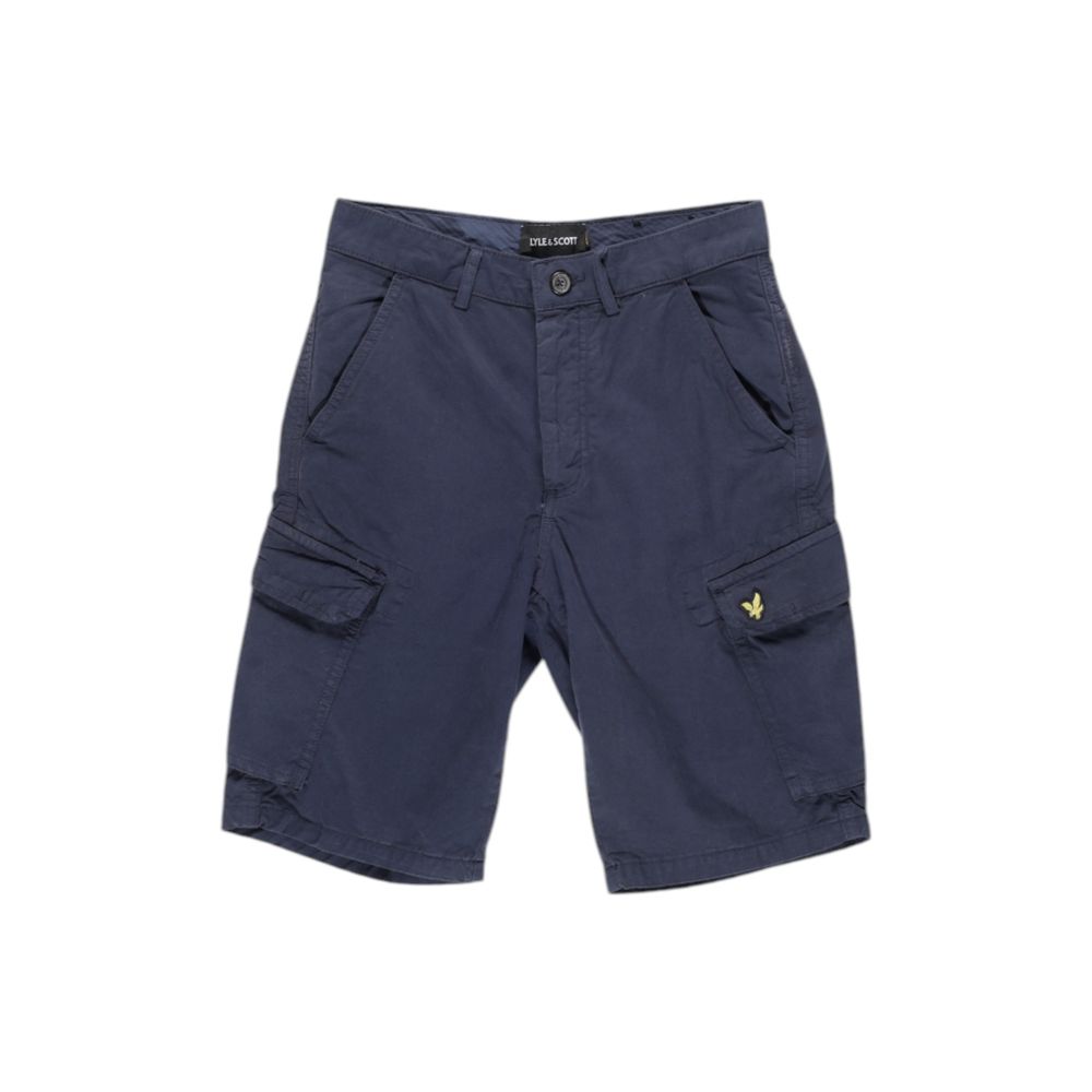 

Синие хлопковые шорты Lyle & Scott
