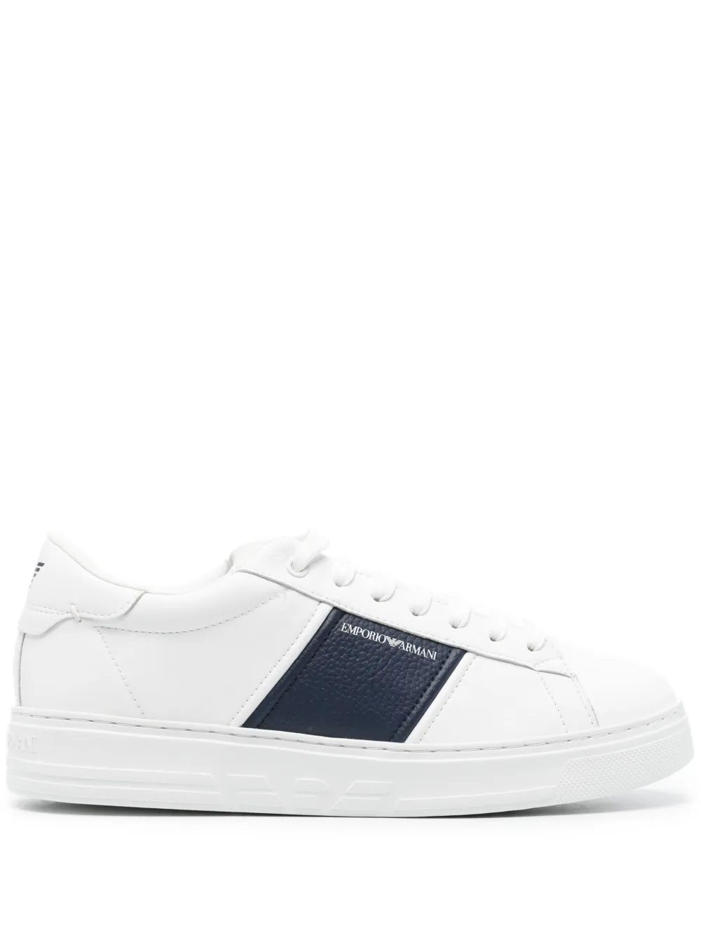 

Кроссовки с логотипом EMPORIO ARMANI, белый