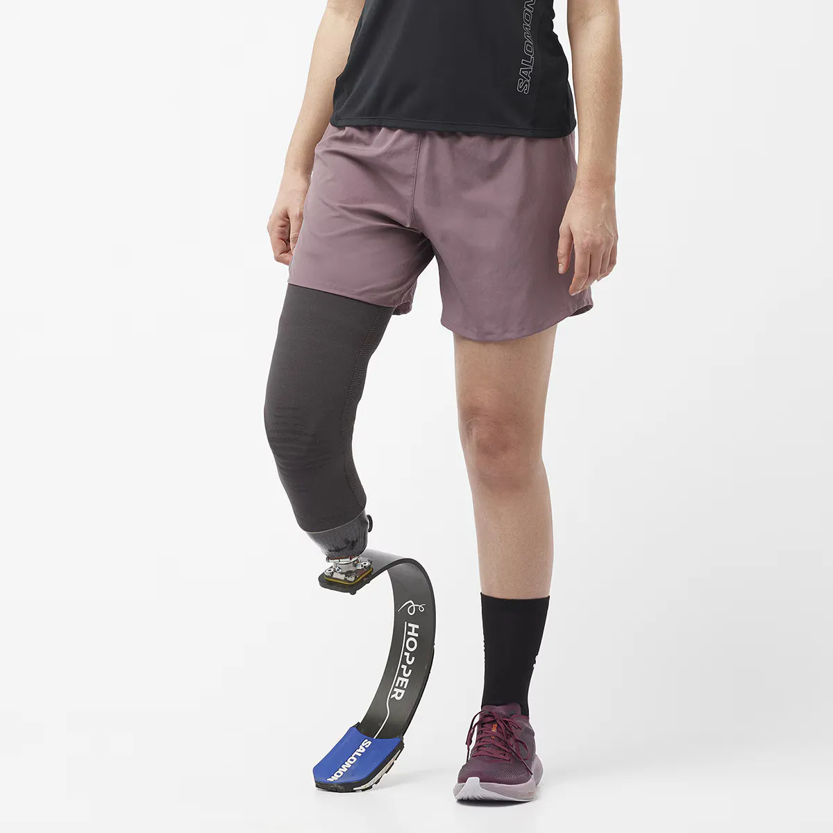 

Женские шорты Cross 5'' W Salomon, цвет Berenjena