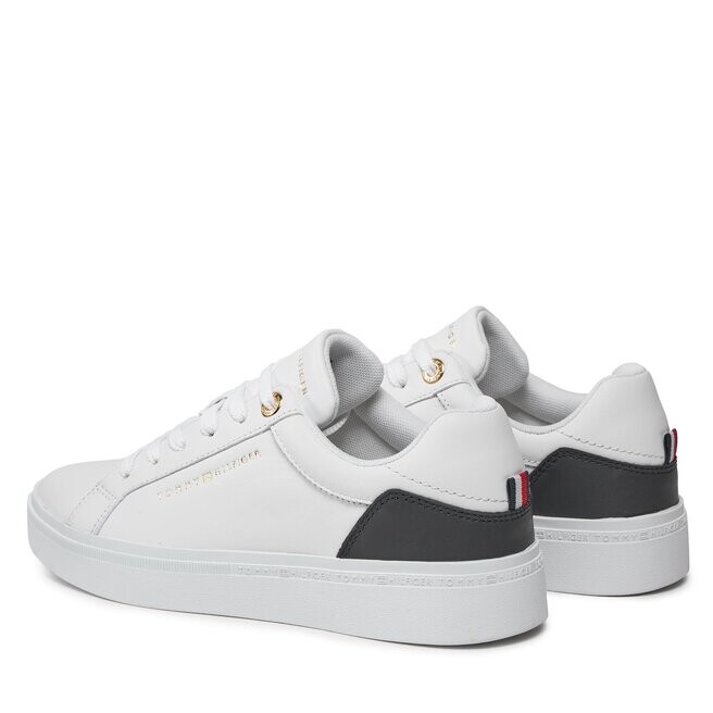 Кроссовки Tommy Hilfiger ElevatedEssential Court, белый — фото 3