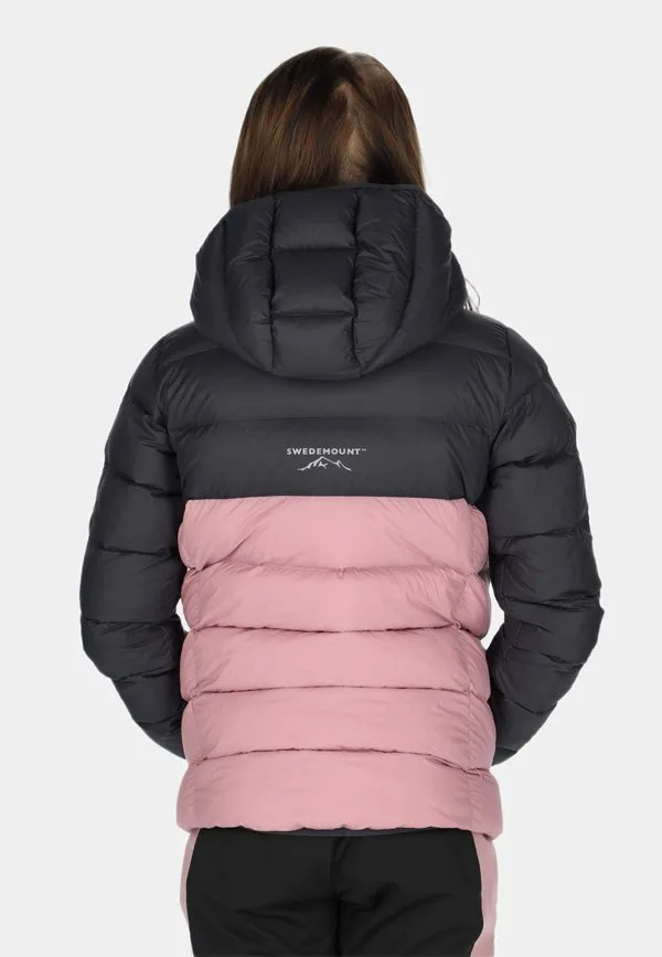 Пуховая куртка östersund Swedemount, Charcoal Dusty Rose — фото 2