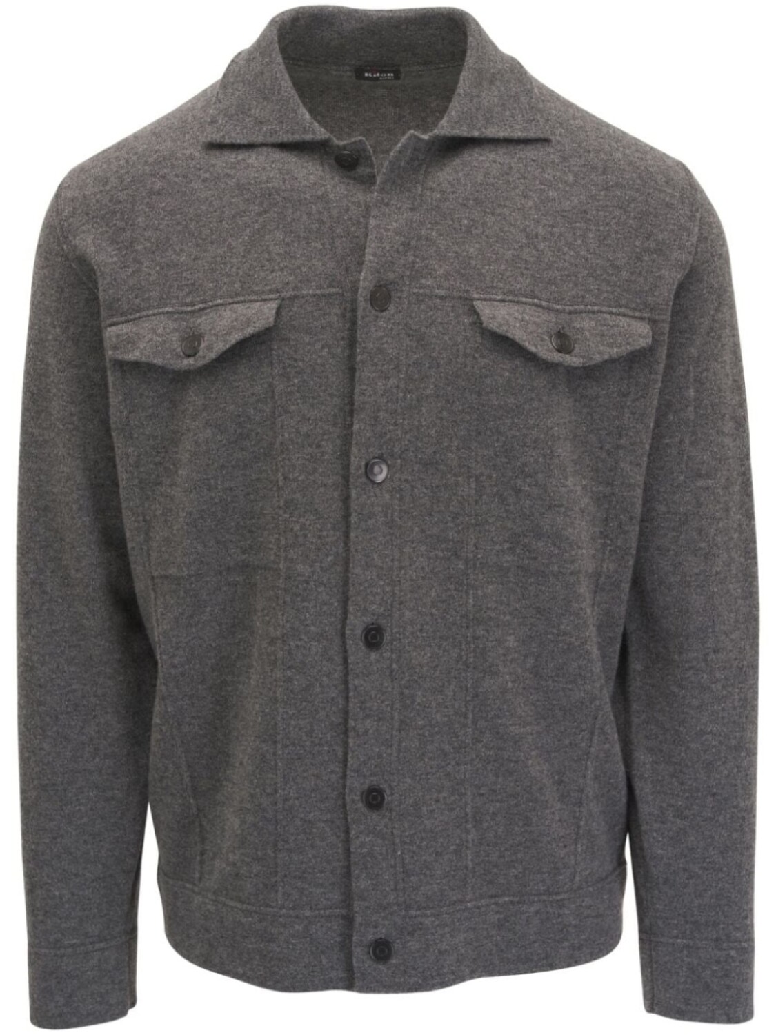 

Рубашка Kiton из кашемира, серый