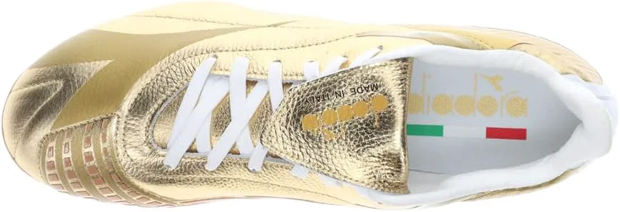 Футбольные бутсы Diadora Mens Maximus Elite Ita T SLX - золотые, золотой — фото 4