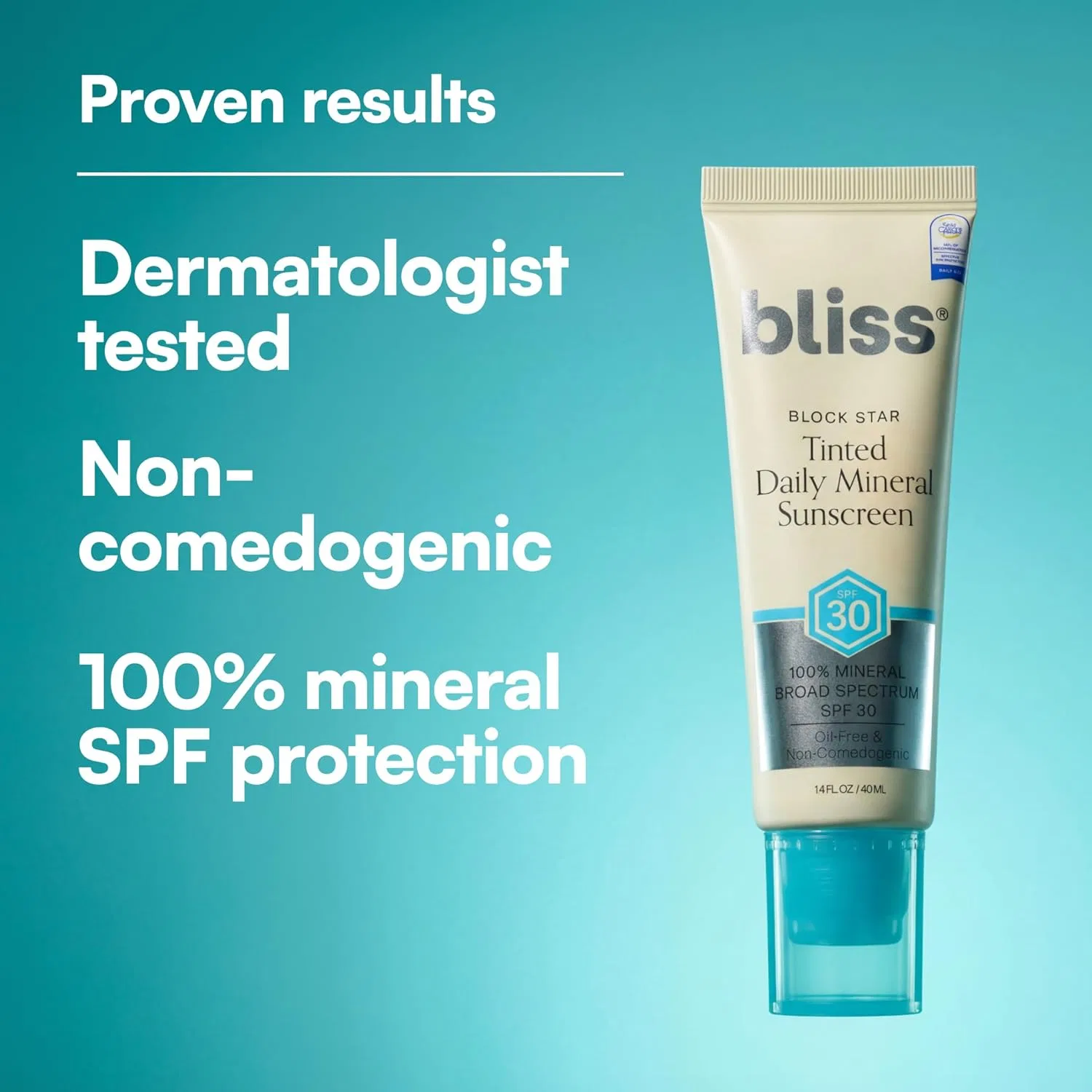 Тонированный солнцезащитный крем для лица SPF 30 Bliss Block Star 1.4 fl oz — фото 3