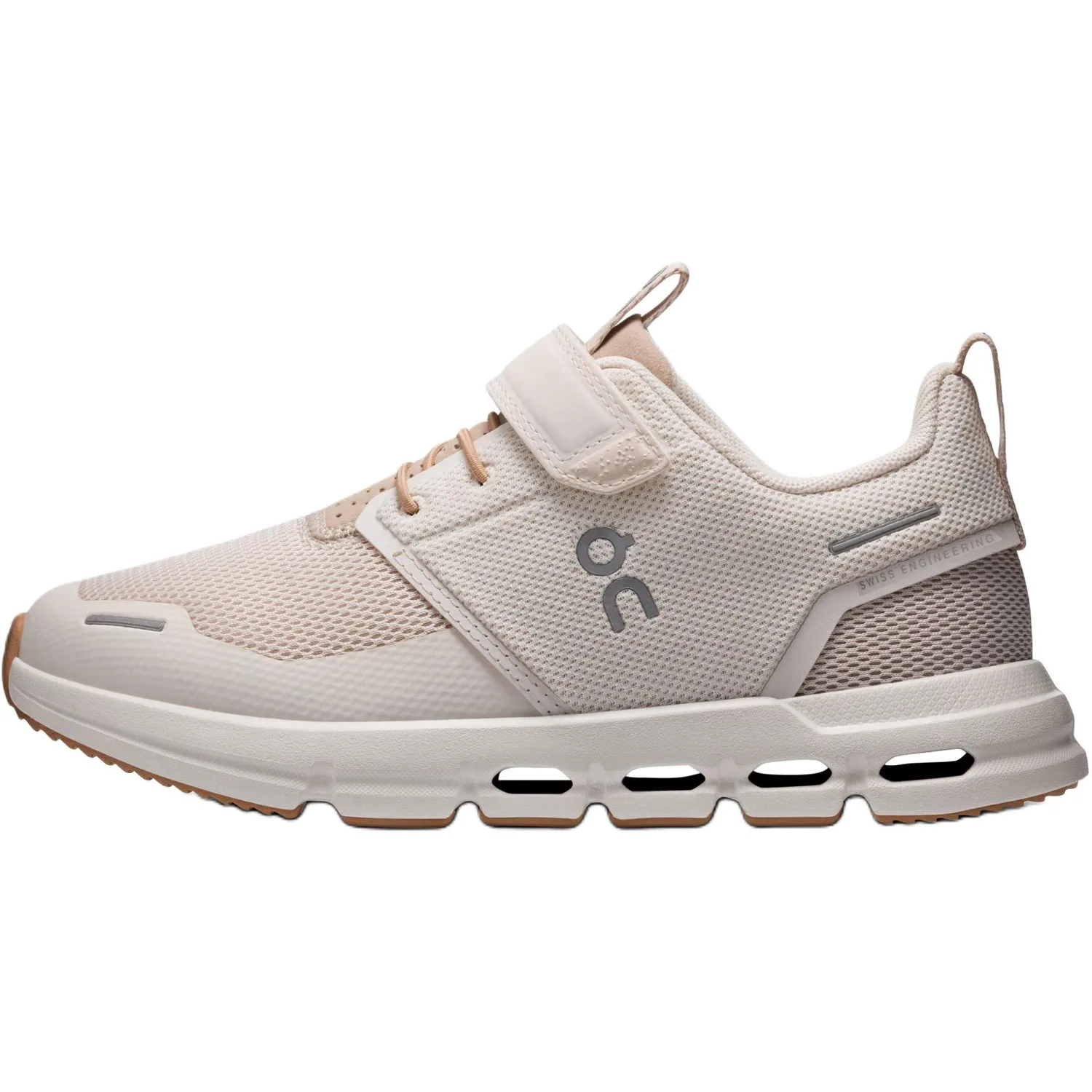 On Кроссовки Cloud Play Low top бежевые детские