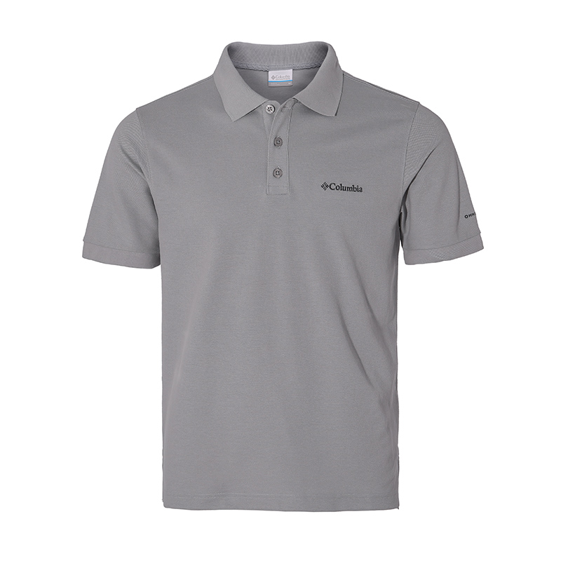 

Мужская повседневная поло для активного отдыха gray Columbia, серый