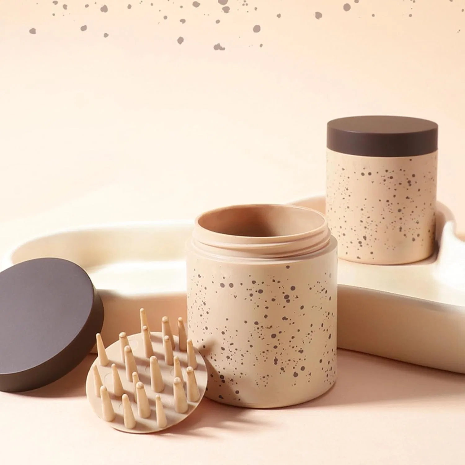 Тональное средство Speckle Stamp Waterproof Natural Speckle Makeup Kit, 7 г, оттенок 102# — фото 4