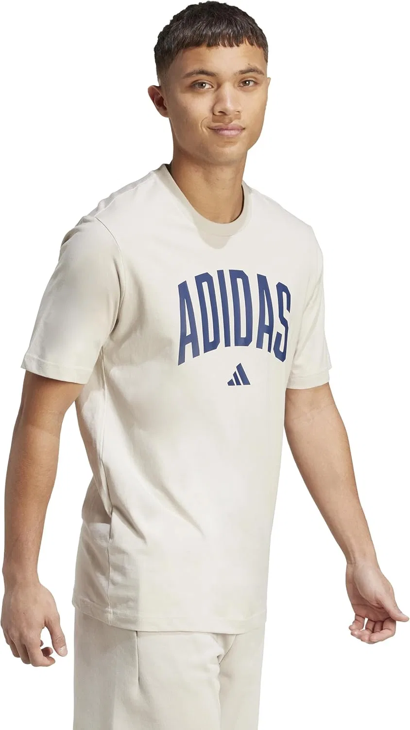 Футболка с принтом adidas, Wonder Alumina/Lineage — фото 3