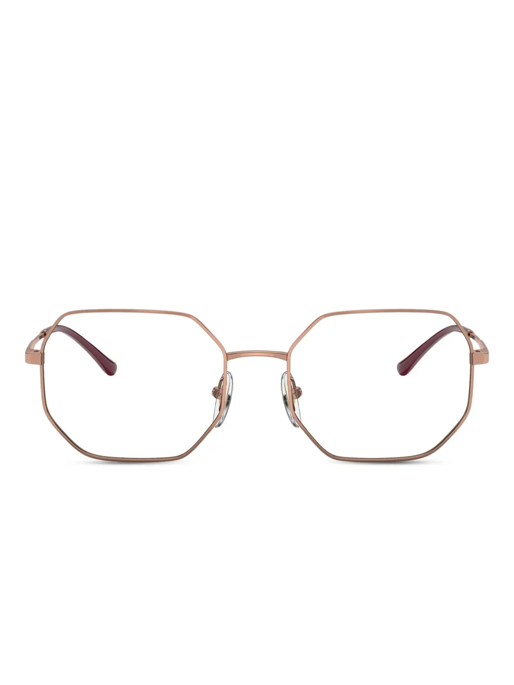 

Очки в геометричной оправе Vogue, розовый