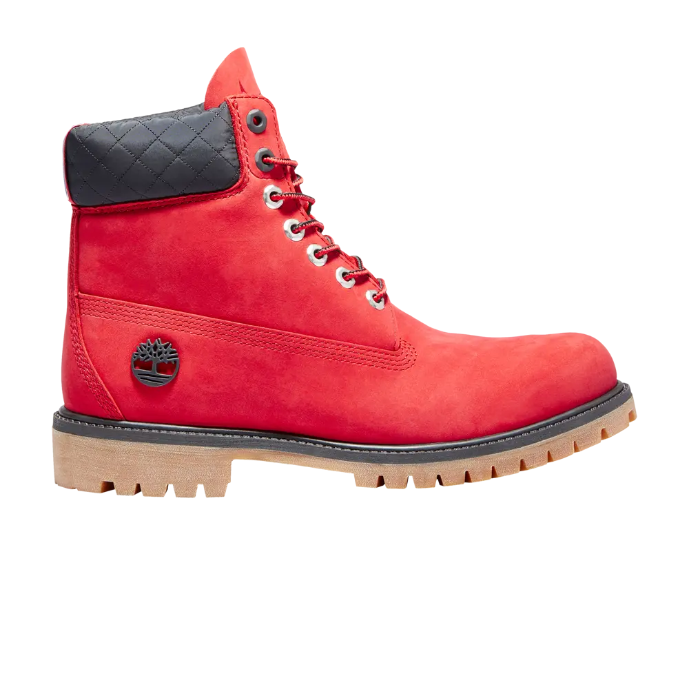 Ботинки NBA x Timberland Premium 6 Inch Waterproof, красный