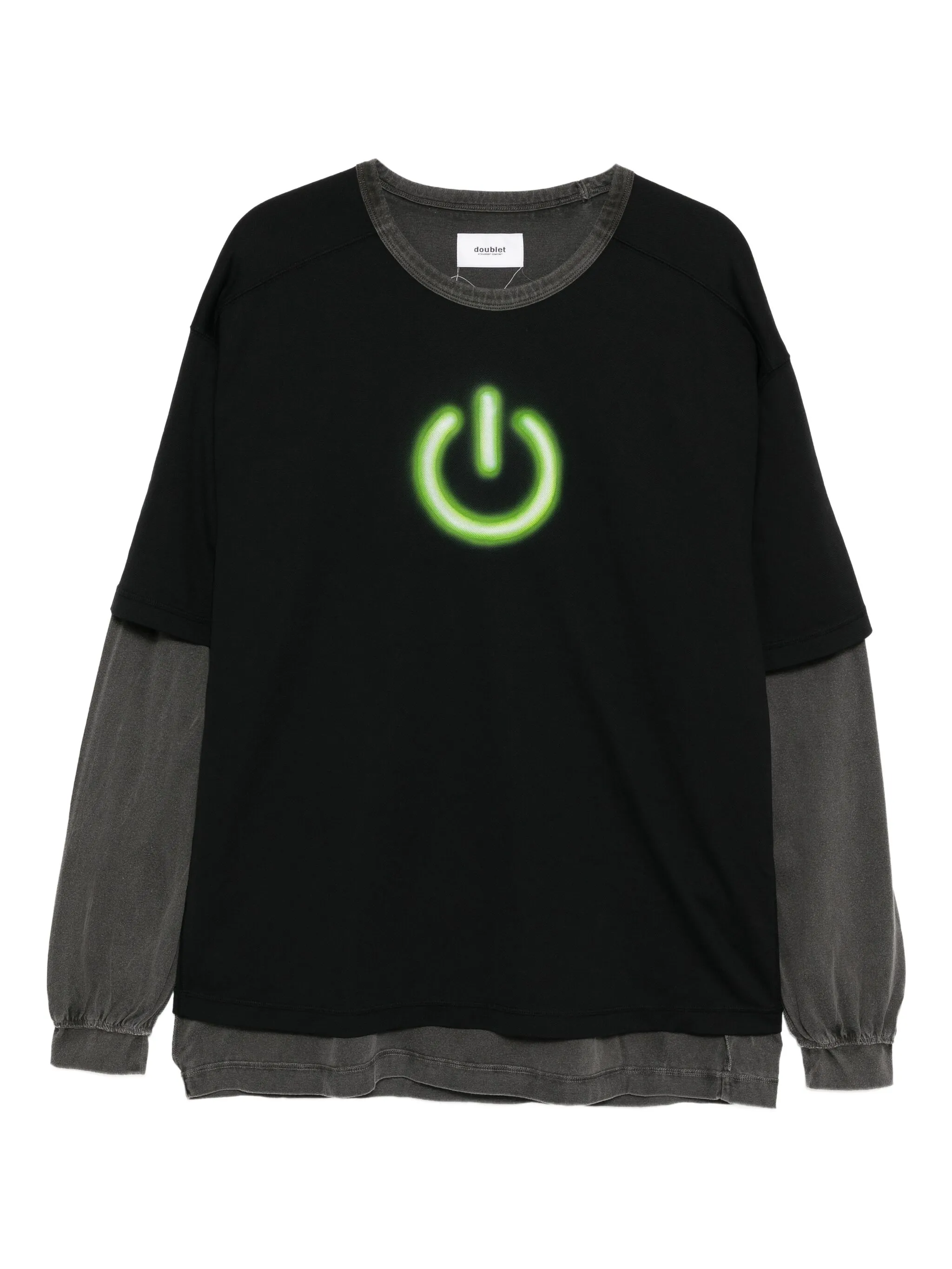 

Футболка "Вкл.иВыкл." Doublet, серый